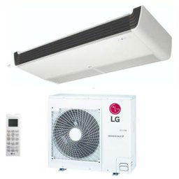 LG - climatiseur de plafond inverter 18000 btu uv18f monophasé r-32 wi-fi télécommande optionnelle