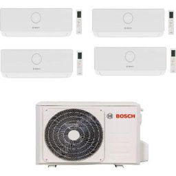 Climatisation tri split Bosch 8200W réversible + 4 unités intérieures 2000W R32