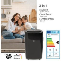 Climatiseur mobile SUNTEC WELLNESS Progress 7.000 Eco R290 Gris Classe A