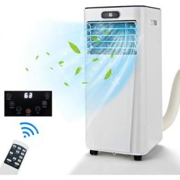 Climatiseur mobile Goplus 9000 btu Blanc Classe a