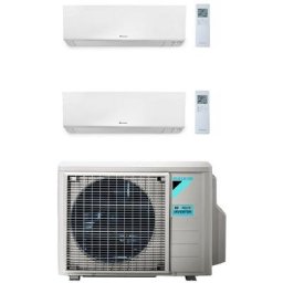 Daikin - Climatiseur réversible Bi-split bluevolution 2MXM40 + 2 unités intérieures Perfera 2000w