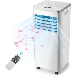 Climatiseur Mobile 7000 btu 4 en 1 R290 pour 15-26㎡, Refroidisseur Déshumidificateur Ventilateur