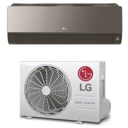 LG - climatiseur inverter artcool mirror 9000 btu AC09BH R-32 wi-fi integrated uv nano voice