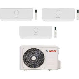 Climatisation tri split Bosch 7900W réversible + une unité intérieure 3500W Bosch et deux 2600W R32