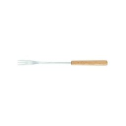 Table Et Cook - Fourchettes fondue inox x 6 bois clair