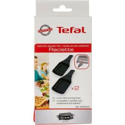 XA400202 accessoires pour raclette lot de 2 coupelles carrées avec revêtement anti-adhésif - Tefal