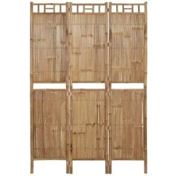 Cloison de séparation 3 panneaux Bambou 120x180 cm Vidaxl n/a