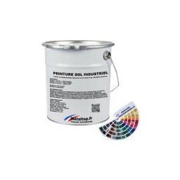 Peinture Sol Industriel - Pot 5 l - 7004 - Gris de sécurité Metaltop 7004 - Gris de sécurité