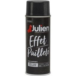 Peinture aérosol Effet Pailleté multi-supports - Argent - 400 ml Julien Argent