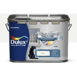 Dulux Valentine - Peinture Multi-Supports Façade Blanc (Blanc Bw) Finition : Mat 2,5 l - Blanc