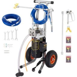 Machine de Pulverisation Pulverisateur sans Air 3,5 hp 900 w Pistolet a Peinture 1,9 L/min