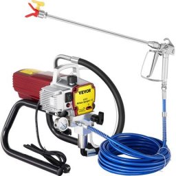 Machine de Pulverisation Pulverisateur sans Air Pistolet a Peinture 1500 w - Vevor