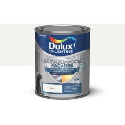 Dulux Valentine - Peinture Multi-Supports Façade Blanc (Blanc Bw) Finition : Mat 1 l - Blanc (Blanc