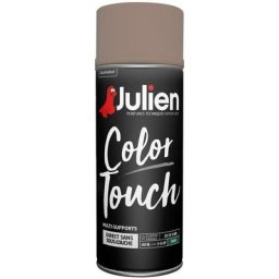 Peinture aérosol Color Touch multi-supports - Satin Taupe - 400 ml Julien Taupe