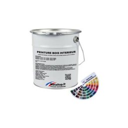 Metaltop - Peinture Bois Interieur - Pot 5 l - 9004 - Noir de sécurité 9004 - Noir de sécurité