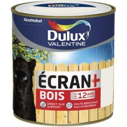 Peinture Ecran+ Bois Satin Blanc Pur (ral 9010) 0,5 l Dulux Valentine Blanc Pur (ral 9010)