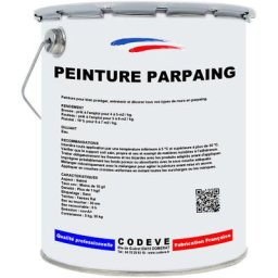 Codève Bois - Peinture Parpaing - 5 l - Codeve Bois - 7004 - Gris sécurité - 7004 - Gris sécurité