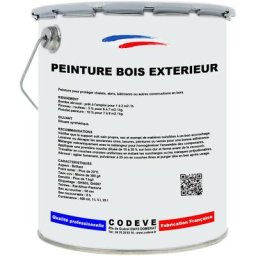 Codève Bois - Peinture Bois Exterieur - 5 l - Codeve Bois - 2010 - Orange sécurité - 2010 - Orange