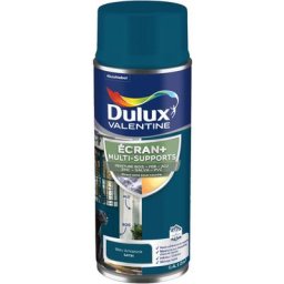 Ecran+ multi-supports exterieure - Peinture en Phase Aqueuse Éxtérieur - Satin Bleu Amazone aérosol