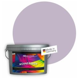 Peinture intérieure murale pastel lavande lilas Benguela 5B Wallcover Colors Mat 2.5L 20 m²