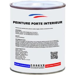 Codève Bois - Peinture Porte Interieur - 1 l - Codeve Bois - 1005 - Jaune miel - 1005 - Jaune miel