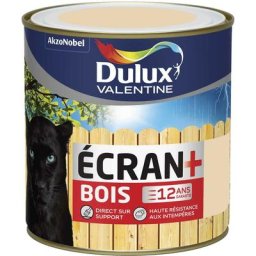 Peinture Ecran+ Bois Satin Sable Clair (ral 1015) 0,5 l Dulux Valentine Sable Clair (ral 1015)