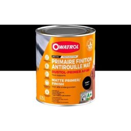 Rustol-Primer AP.60 Noir - peinture tous support 0.75L