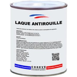 Laque Antirouille - 1 l - Codeve Bois - 1005 - Jaune miel - 1005 - Jaune miel