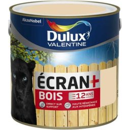 Peinture Ecran+ Bois Satin Sable Clair (ral 1015) 2 l Dulux Valentine Sable Clair (ral 1015)