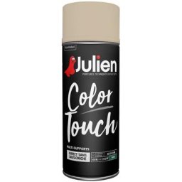Peinture aérosol Color Touch multi-supports - Satin Ivoire - 400 ml Julien Ivoire