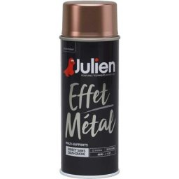 Peinture aérosol Effet Métal multi-supports - Cuivre - 400 ml Julien Cuivre