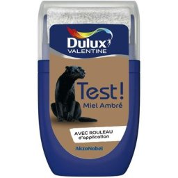 Dulux Valentine - Testeur couleur Miel Ambré 30 mL - Peinture Miel Ambré