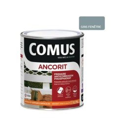 Ancorit gris fenetre 0.75L - Primaire antirouille phosphatant pour supports ferreux Comus gris