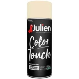 Peinture aérosol Color Touch multi-supports - Satin Blanc Cassé - 400 ml Julien Blanc Cassé