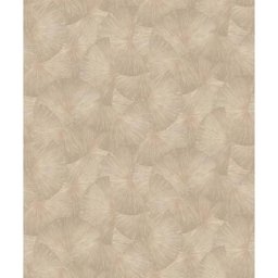 Papier peint motif original beige doré Tapisserie motif tendance chambre adulte Papier peint