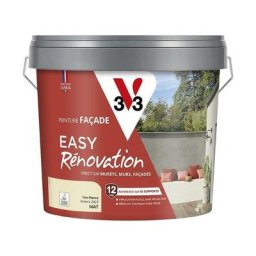 Peinture pour façade Easy Rénovation V33 Ton Pierre 10L - Ton Pierre