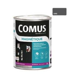 Comus - peinture magnétique Gris 3L - Peinture pour la création de tableaux magnétiques gris