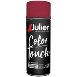 Peinture aérosol Color Touch multi-supports - Satin Framboise - 400 ml Julien Framboise