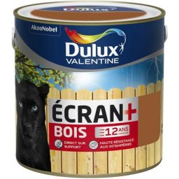 Dulux Valentine - Peinture Ecran+ Bois Satin Teck 2 l Teck