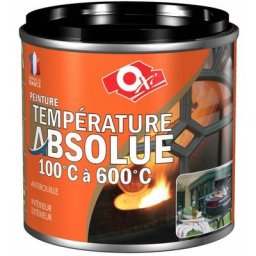 Peinture Haute Temperature Noir Sat 125 Ml - OXI