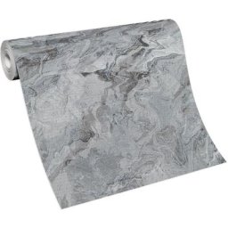 Papier Peint imitation marbre gris Tapisserie design effet marbre gris Papier Peint intissé pour