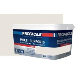 Peinture intérieure multi-supports Profacile Coquille d'Oeuf 2.5 litres - Coquille d'Oeuf