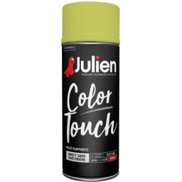 Peinture aérosol Color Touch multi-supports - Brillant Vert Anis - 400 ml Julien Vert Anis