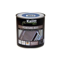 Peinture bois satin bleu lavande 0.5 litre Kalitt