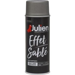 Peinture aérosol Effet Sablé multi-supports - Gris - 400 ml Julien Gris