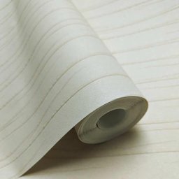 Papier peint crush froissé beige crème 10.05 x 0.53 m - Beige Crème
