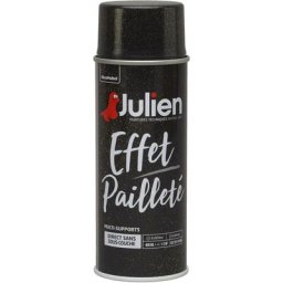 Peinture aérosol Effet Pailleté multi-supports - Or - 400 ml Julien Or