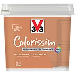 V33 - Peinture Multi-supports Colorissim Satin Luberon 1 l - Luberon