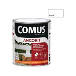 Ancorit 0.75L blanc - Primaire antirouille phosphatant pour supports ferreux Comus blanc