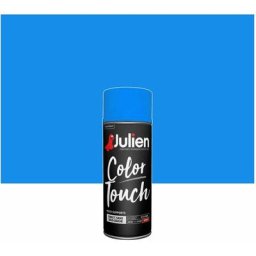 Peinture aérosol Color Touch multi-supports - Brillant Bleu Radieux - 400 ml Julien Bleu Radieux
